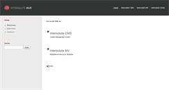 Desktop Screenshot of hilfe.intersolute.de